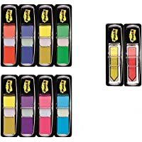 3M Post-It Index Mini Promotion - 8 x 35 Marcadores adhesivos- 2 x 24 Post-it Index flechas adhesivas 43.2 x 12 mm…